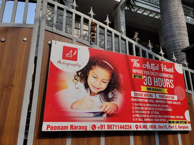 Autography Handwriting Classes By Ms.Poonam