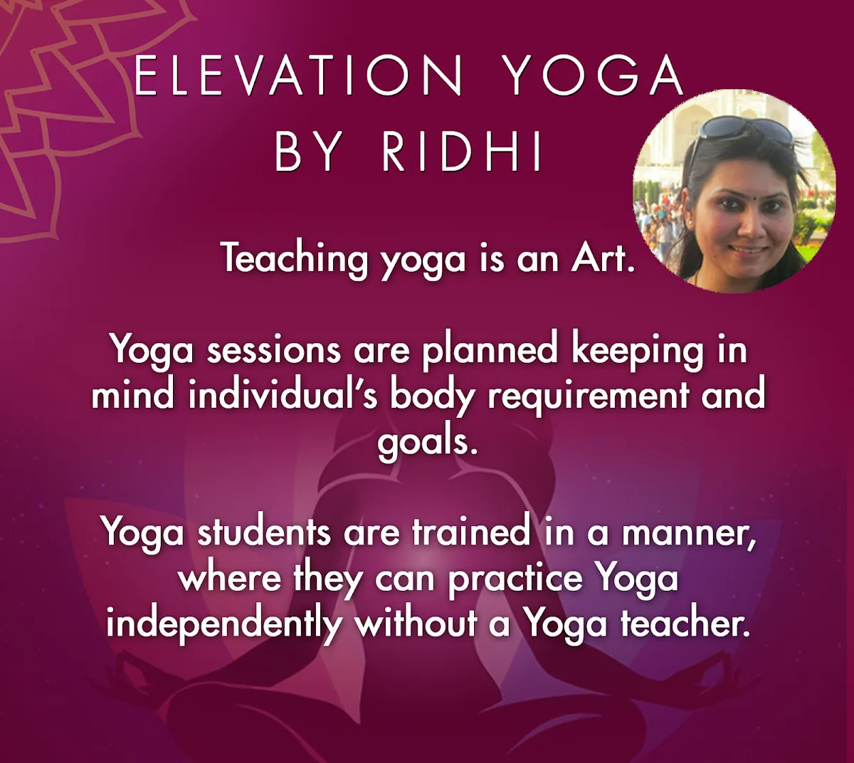 ELEVATION YOGA RIDHI photo 3