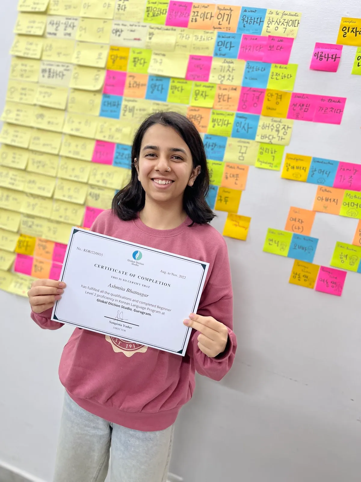 Global Diction Studio | Foreign (German, French, Chinese, Japanese) Language Institute | TOPIK | TOCFL | Course | Gurugram photo 4