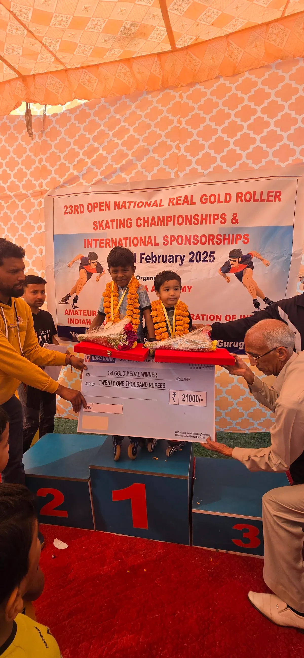 God Father of Roller & Ice Skating In India Guru Shri Jagraj Singh Sahney Ji Banked Skating Track photo 3