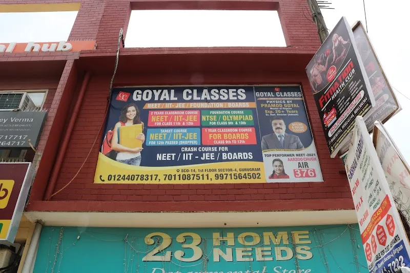 Goyal Classes for NEET/IIT-JEE/Foundation/Boards