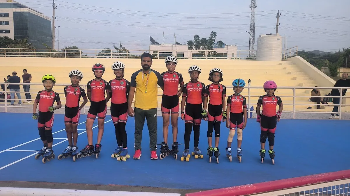 GURUGRAM ROLLERS INDIAN🇮🇳 CLUBS (GRIC) Speed Skating Coaching Academy in Gurugram Haryana. Roll Ball🏀, ICE Skating⛸️ photo 5