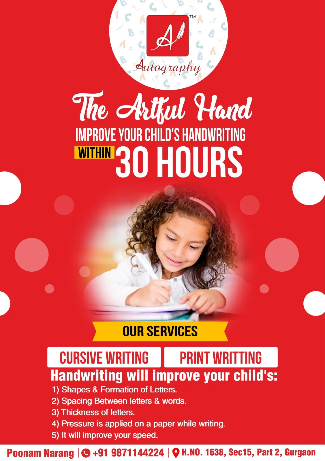 Handwriting classes by The Artful Hand photo 5