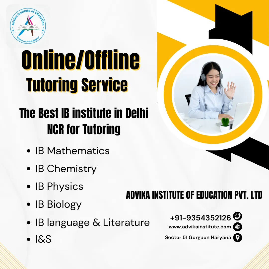 IB Advika Institute of Education Pvt. Ltd.- IB Tutors in Gurgaon photo 5