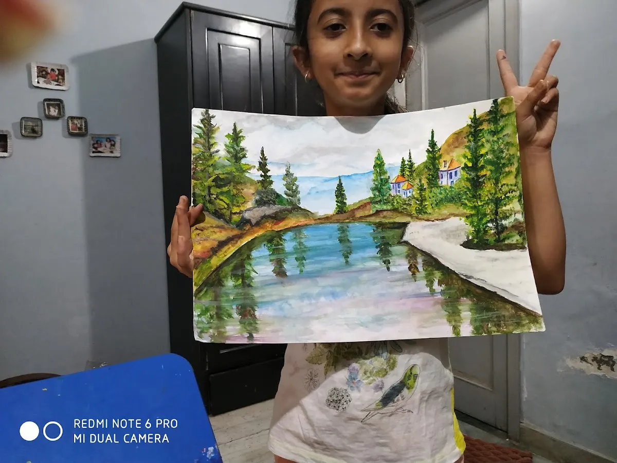 ruchi drawing CLASS photo 4