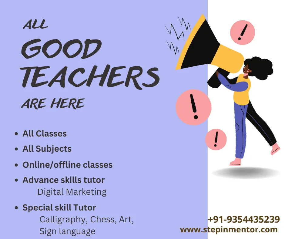 Stepinmentor |Home tuitions| All Subjects photo 3