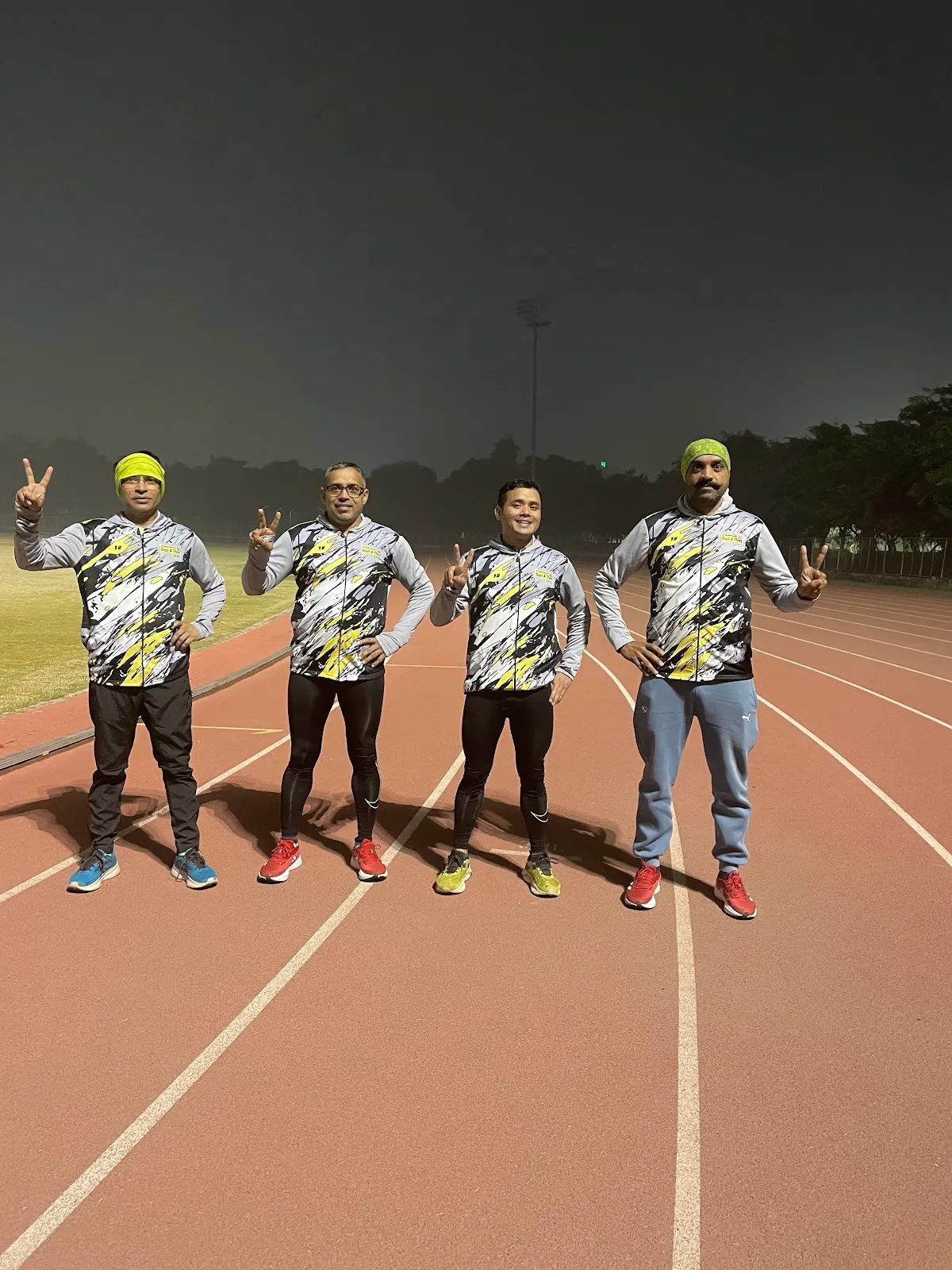 Track and field LRC marathon group photo 4