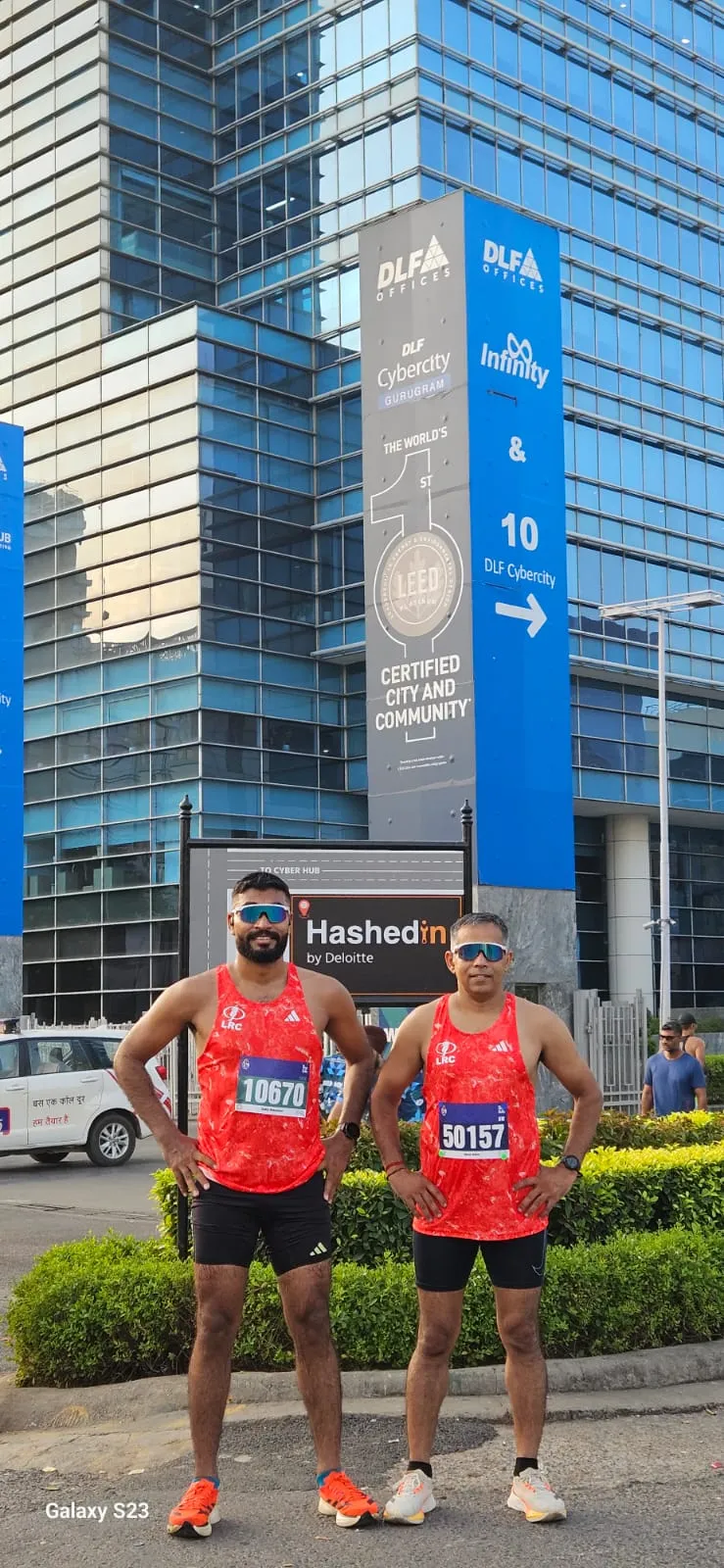 Track and field LRC marathon group photo 5