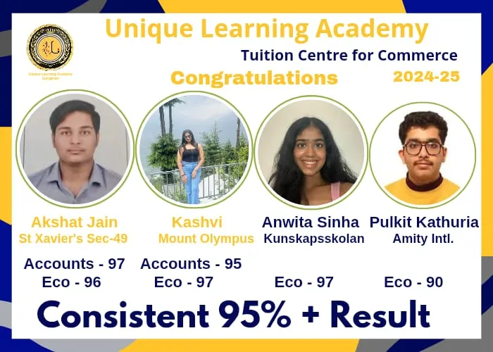Unique Learning Academy - Best Commerce Coaching in Gurgaon photo 5
