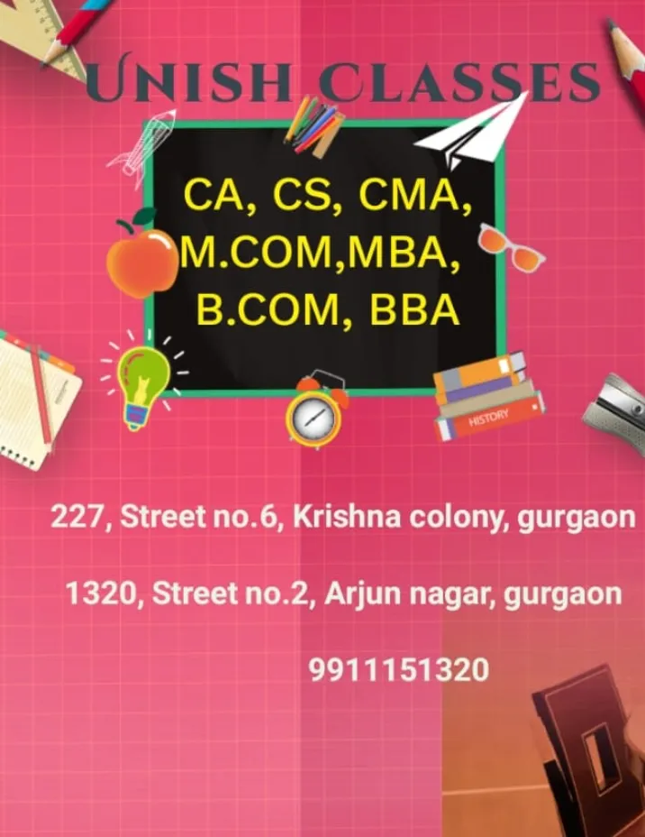 UNISH CLASSES ( Tax and Accounts institute) photo 3