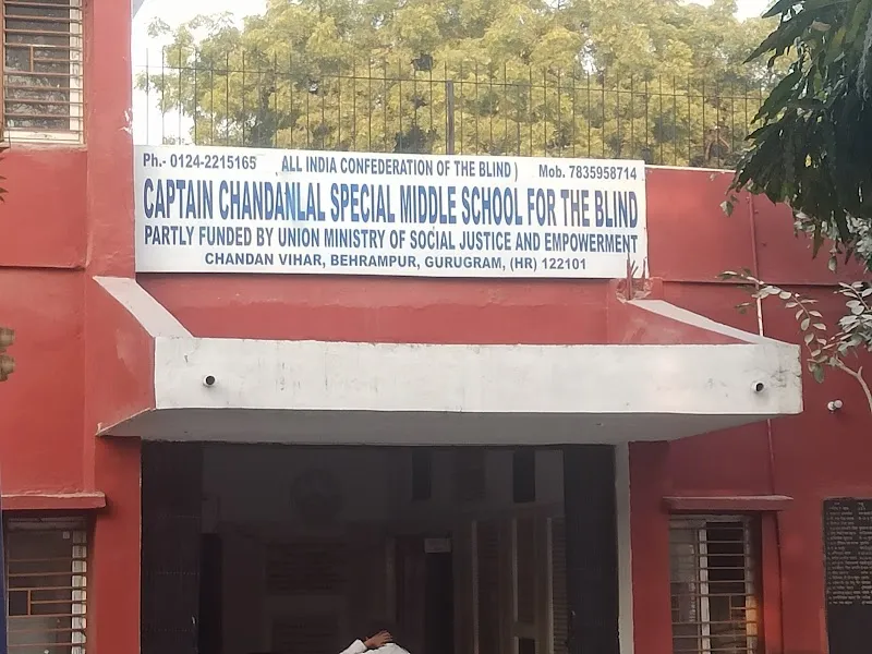 Captain Chandan Lal Special Middle School For Blind