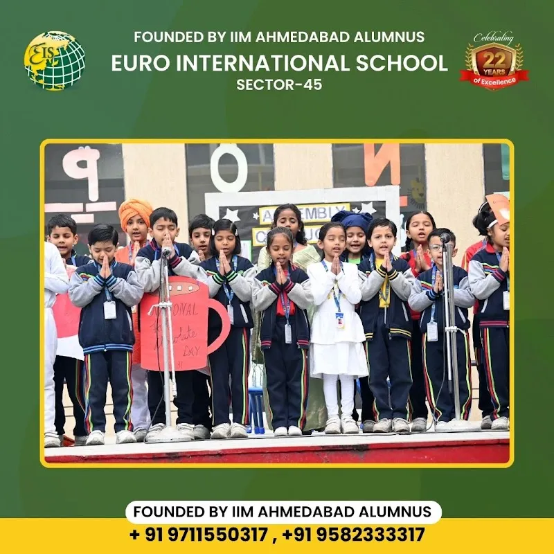 Euro International School : Best School | Best Public school | Best Nursery School | Sector 45 | Sector 46 Gurgaon