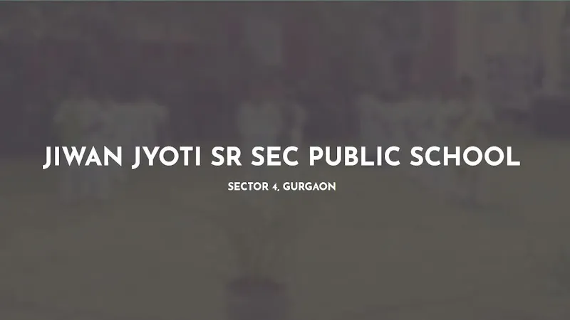 Jiwan Jyoti Senior Secondary Public School