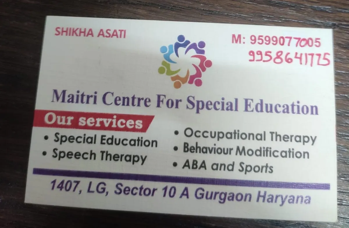 Maitri Centre for special education photo 2