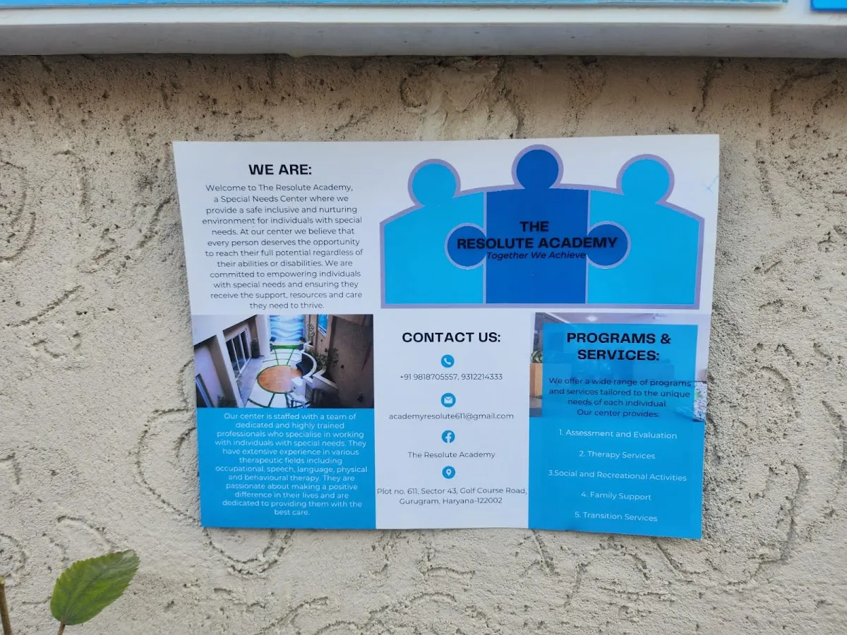 The Resolute Academy - Special Education Autism School in Gurgaon | Occupational & Speech Therapy in Gurgaon photo 6